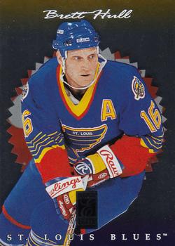 #4 Brett Hull - St. Louis Blues - 1996-97 Donruss Elite Hockey
