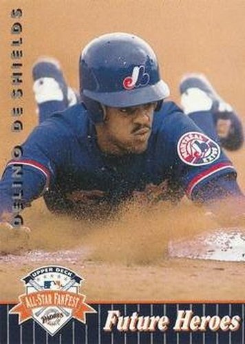 #4 Delino DeShields - Montreal Expos - 1992 Upper Deck All-Star FanFest Baseball