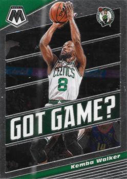 #4 Kemba Walker - Boston Celtics - 2019-20 Panini Mosaic - Got Game Basketball