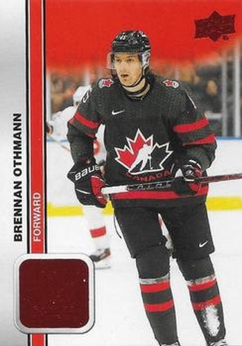 #4 Brennan Othmann - Canada - 2023 Upper Deck Team Canada Juniors - Red Foil Hockey