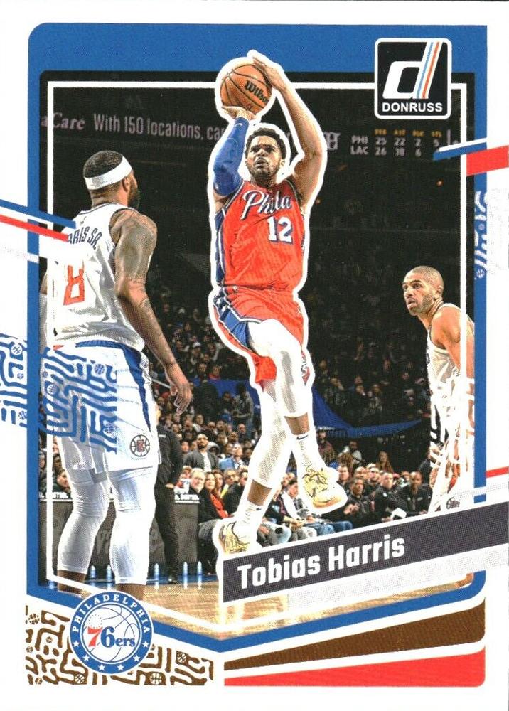 #4 Tobias Harris - Philadelphia 76ers - 2023-24 Donruss Basketball