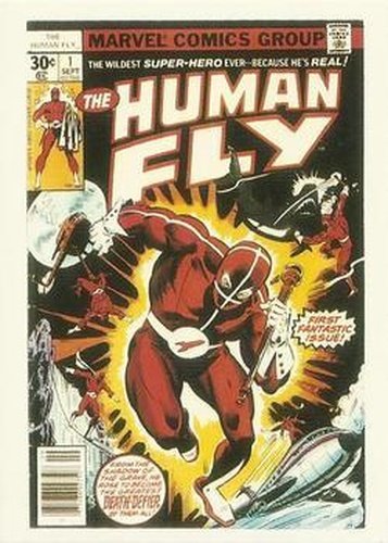 #4 The Human Fly - 1991 Comic Images Marvel Comics First Covers II