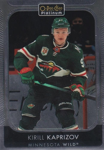 #4 Kirill Kaprizov - Minnesota Wild - 2021-22 O-Pee-Chee Platinum Hockey