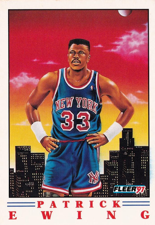 #4 Patrick Ewing - New York Knicks - 1991-92 Fleer - Pro-Visions Basketball