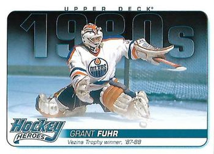 #HH43 Grant Fuhr - Edmonton Oilers - 2011-15 Upper Deck - Hockey Heroes