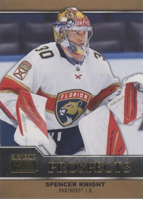 #PP-4 Spencer Knight - Florida Panthers - 2021-22 SkyBox Metal Universe - Skybox Premium Prospects Hockey