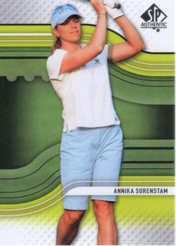 #4 Annika Sorenstam - 2012 SP Authentic Golf