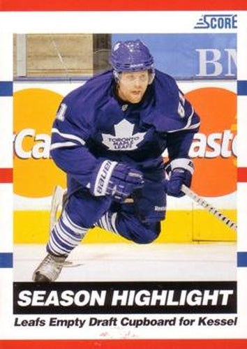 #4 Phil Kessel - Toronto Maple Leafs - 2010-11 Score Hockey