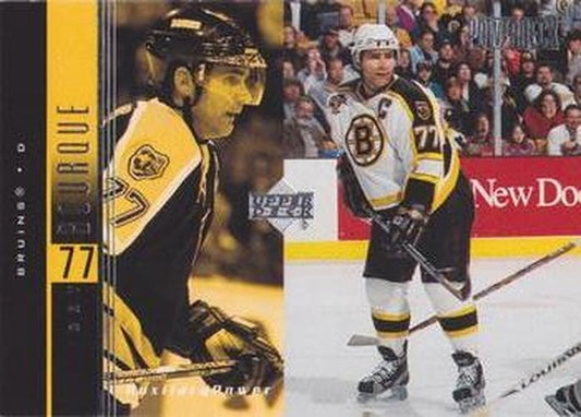 #AUX4 Ray Bourque - Boston Bruins - 1999-00 Upper Deck PowerDeck - Auxiliary Hockey