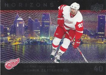 #H4 Henrik Zetterberg - Detroit Red Wings - 2009-10 Upper Deck McDonald's - Horizons Hockey