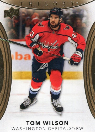 #4 Tom Wilson - Washington Capitals - 2022-23 Upper Deck Trilogy Hockey