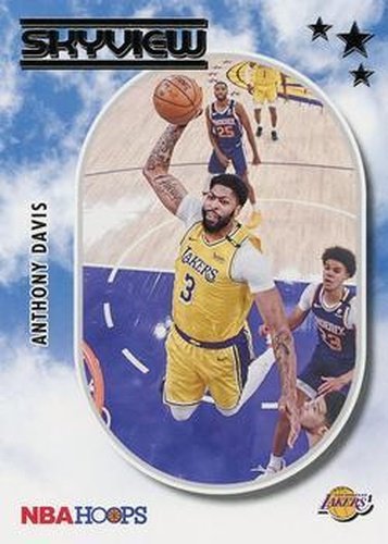 #4 Anthony Davis - Los Angeles Lakers - 2021-22 Hoops - Skyview Basketball