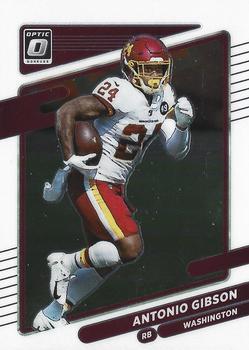#4 Antonio Gibson - Washington Football Team - 2021 Donruss Optic Football