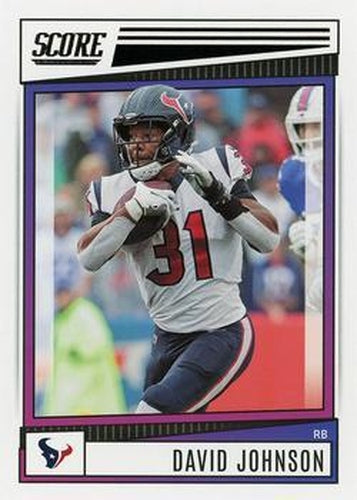 #4 David Johnson - Houston Texans - 2022 Score Football