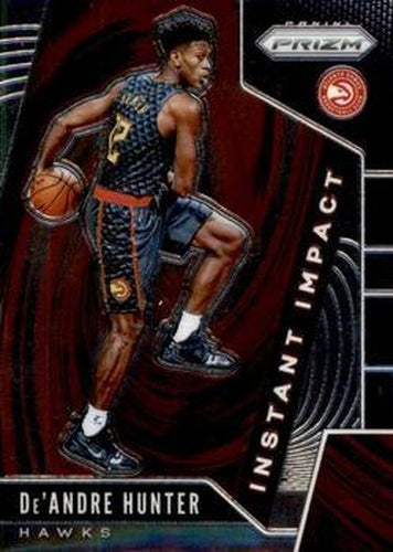 #4 De'Andre Hunter - Atlanta Hawks - 2019-20 Panini Prizm - Instant Impact Basketball