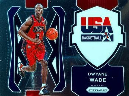 #4 Dwyane Wade - USA - 2021-22 Panini Prizm - USA Basketball