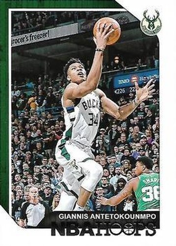 #4 Giannis Antetokounmpo - Milwaukee Bucks - 2018-19 Hoops Basketball