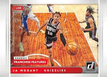 #4 Ja Morant - Memphis Grizzlies - 2021-22 Donruss - Franchise Features Basketball