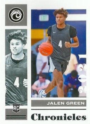 #4 Jalen Green - NBA G League Ignite - 2021 Panini Chronicles Draft Picks Basketball