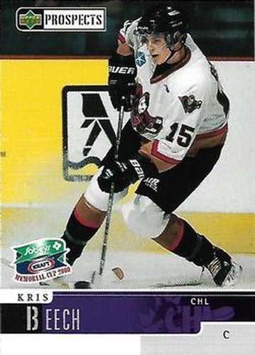 #4 Kris Beech - Calgary Hitmen - 1999-00 Upper Deck Sobeys Kraft Memorial Cup Hockey