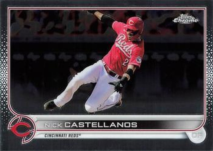 #4 Nick Castellanos - Cincinnati Reds - 2022 Topps Chrome Baseball