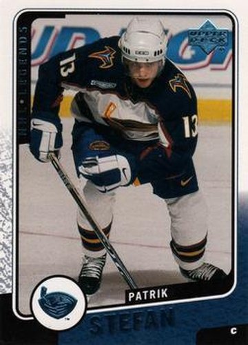 #4 Patrik Stefan - Atlanta Thrashers - 2000-01 Upper Deck Legends Hockey