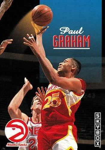 #4 Paul Graham - Atlanta Hawks - 1992-93 SkyBox Basketball