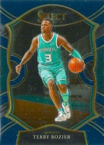 #4 Terry Rozier - Charlotte Hornets - 2020-21 Panini Select - Blue Basketball