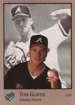 #4 Tom Glavine - Atlanta Braves - 1992 Studio Baseball