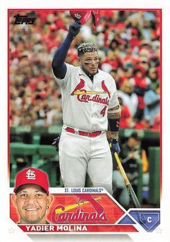 #4 Yadier Molina - St. Louis Cardinals - 2023 Topps Baseball