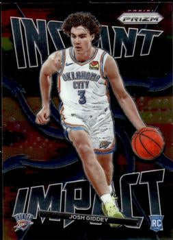 #4 Josh Giddey - Oklahoma City Thunder - 2021-22 Panini Prizm - Instant Impact Basketball