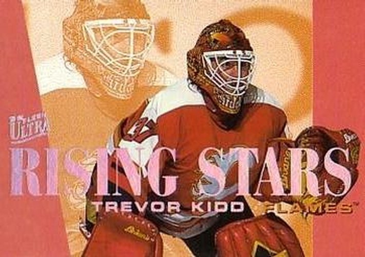 #4 Trevor Kidd - Calgary Flames - 1995-96 Ultra - Rising Stars Hockey