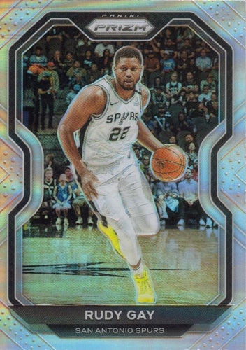 #4 Rudy Gay - San Antonio Spurs - 2020-21 Panini Prizm - Silver Prizms Basketball