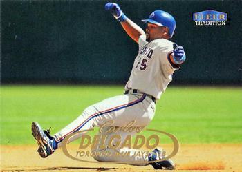 #4 Carlos Delgado - Toronto Blue Jays - 1998 Fleer Tradition Baseball
