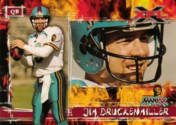 #4 Jim Druckenmiller - Memphis Maniax - 2001 Topps XFL Football