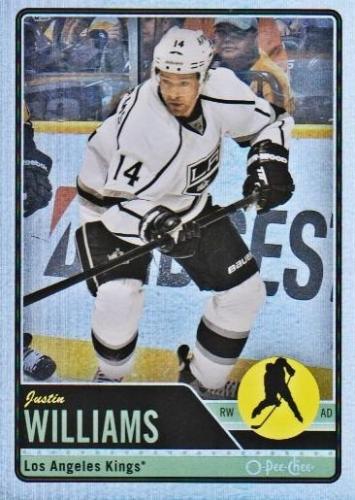 #4 Justin Williams - Los Angeles Kings - 2012-13 O-Pee-Chee - Rainbow Hockey