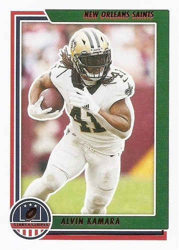 #STS-AKA Alvin Kamara - New Orleans Saints - 2021 Panini Chronicles - Stars and Stripes Football