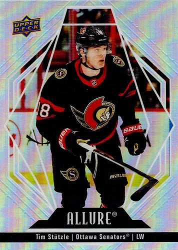 #4 Tim Stutzle - Ottawa Senators - 2022-23 Upper Deck Allure Hockey