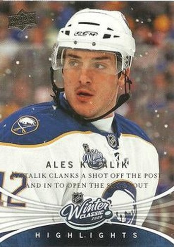 #WC4 Ales Kotalik - Buffalo Sabres - 2008-09 Upper Deck - Winter Classic Hockey