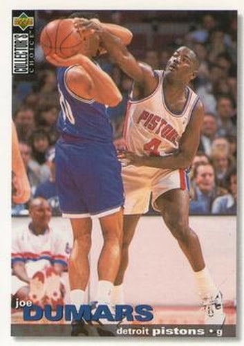 #4 Joe Dumars - Detroit Pistons - 1995-96 Collector's Choice Basketball