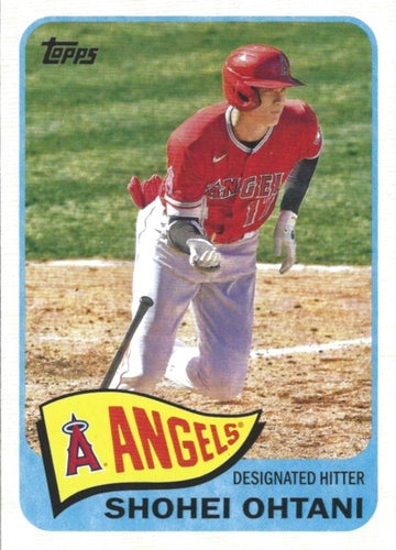 #T65-4 Shohei Ohtani - Los Angeles Angels - 2021 Topps - 1965 Topps Redux Baseball