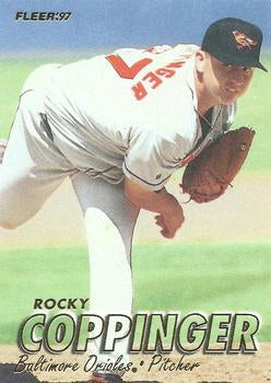 #4 Rocky Coppinger - Baltimore Orioles - 1997 Fleer Baseball