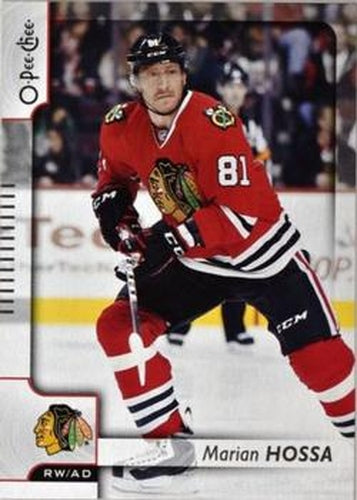 #4 Marian Hossa - Chicago Blackhawks - 2017-18 O-Pee-Chee Hockey