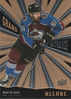 #GE-4 Martin Kaut - Colorado Avalanche - 2020-21 Upper Deck Allure - Grand Entrance Hockey