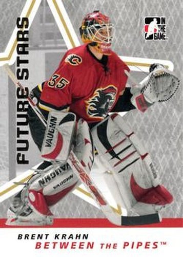 #4 Brent Krahn - Omaha Ak-Sar-Ben Knights - 2006-07 In The Game Between The Pipes Hockey