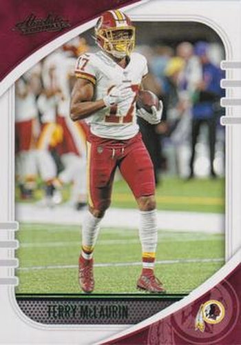 #4 Terry McLaurin - Washington Redskins - 2020 Panini Absolute - Green Football