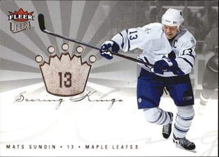 #SK4 Mats Sundin - Toronto Maple Leafs - 2005-06 Ultra - Scoring Kings Hockey