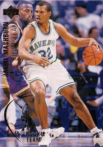 #4 Jamal Mashburn - Dallas Mavericks - 1994-95 Upper Deck Basketball