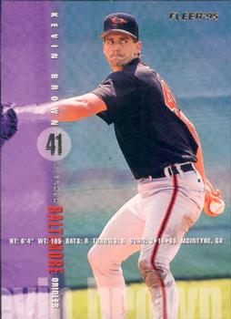 #U-4 Kevin Brown - Baltimore Orioles - 1995 Fleer Update Baseball
