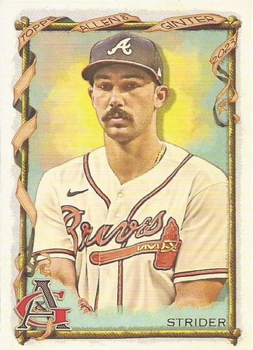 #4 Spencer Strider - Atlanta Braves - 2023 Topps Allen & Ginter Baseball